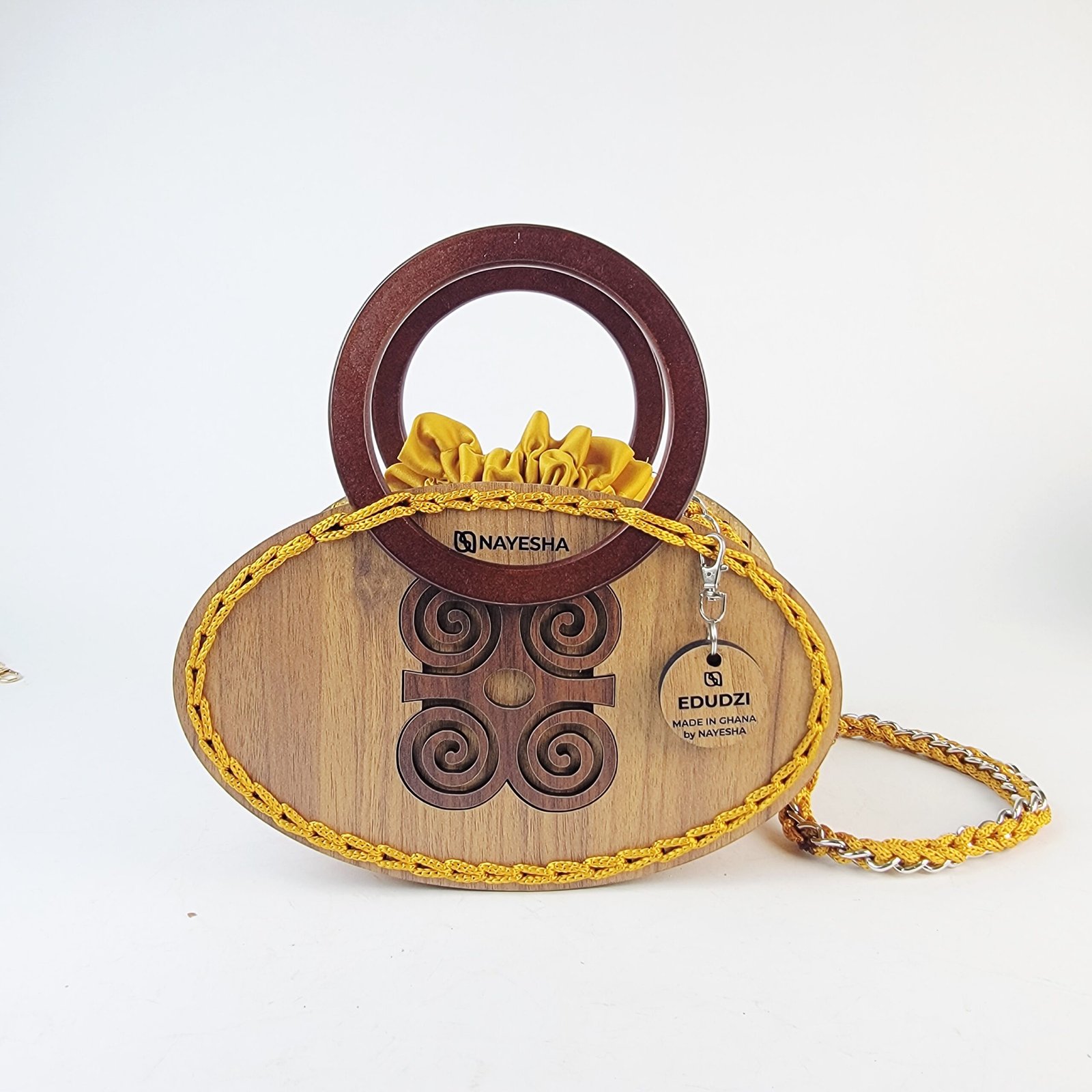 Edudzi small plate crochet handbag