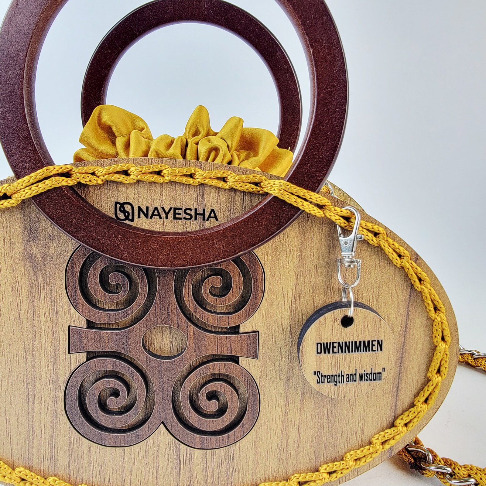 Edudzi small plate crochet handbag