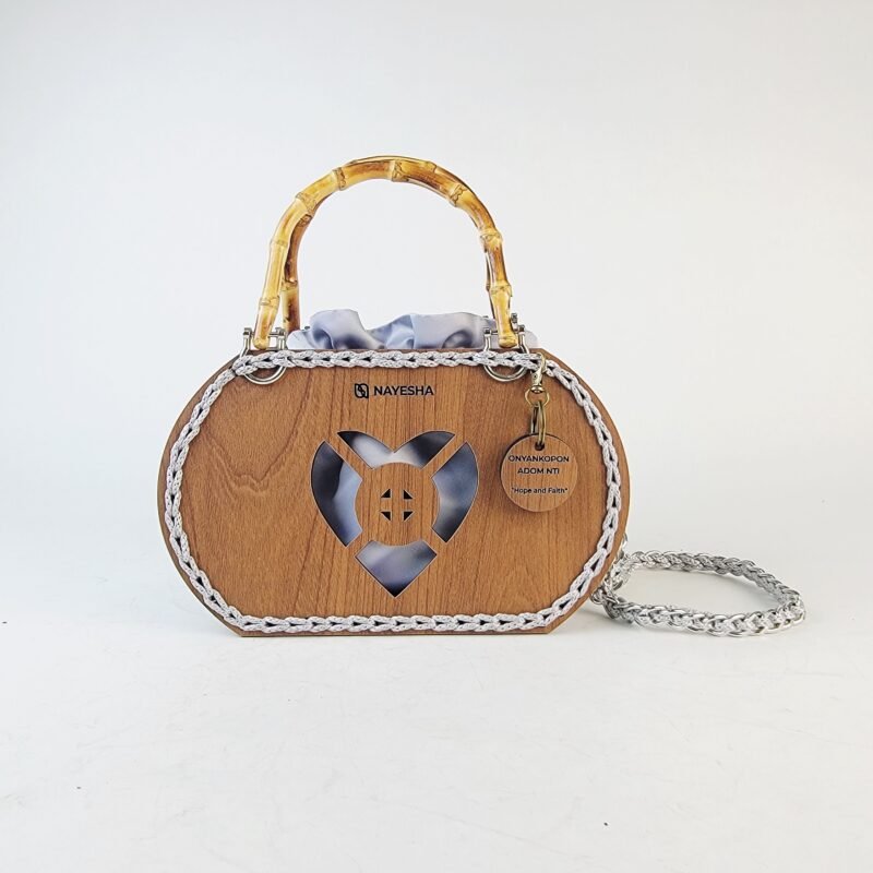 Edudzi small plate crochet handbag