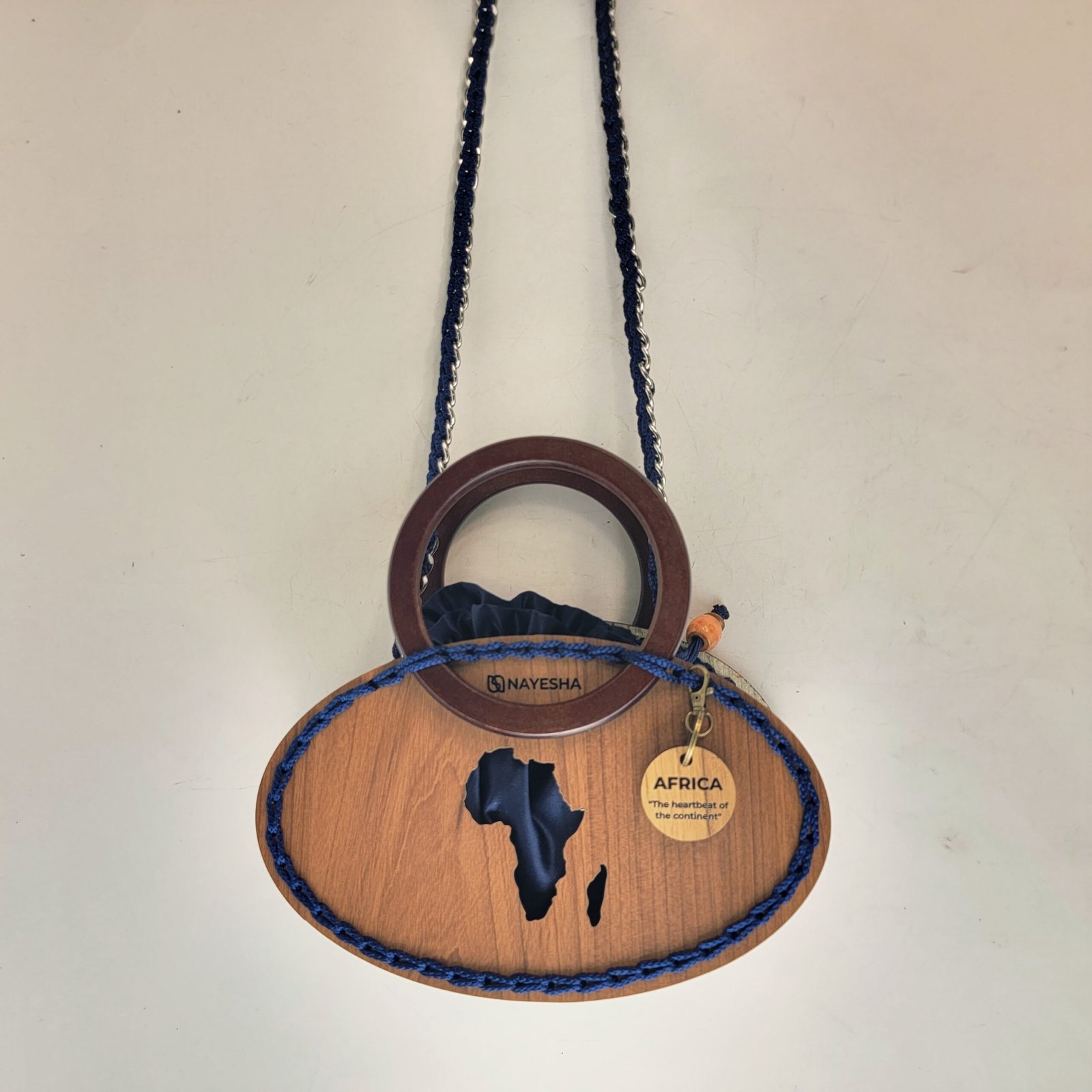 Edudzi small plate crochet handbag